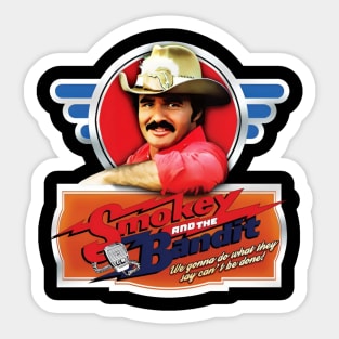 Burt reynolds Sticker